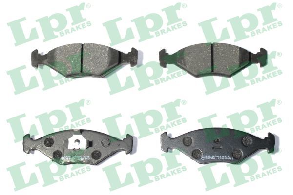 LPR 05P016 Brake Pad Set, disc brake