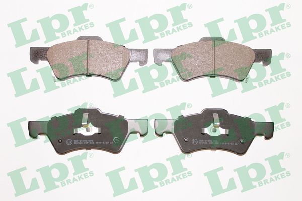 LPR 05P1006 Brake Pad Set, disc brake
