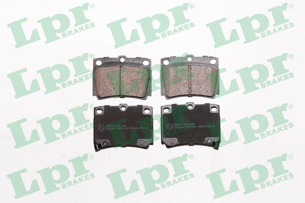 LPR 05P1029 Brake Pad Set, disc brake