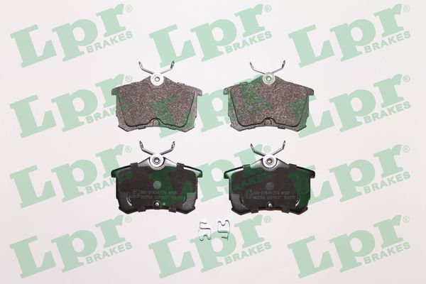 LPR 05P1037 Brake Pad Set, disc brake
