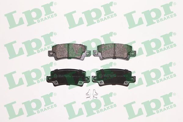 LPR 05P1068 Brake Pad Set, disc brake