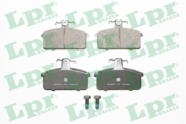 LPR 05P107 Brake Pad Set, disc brake