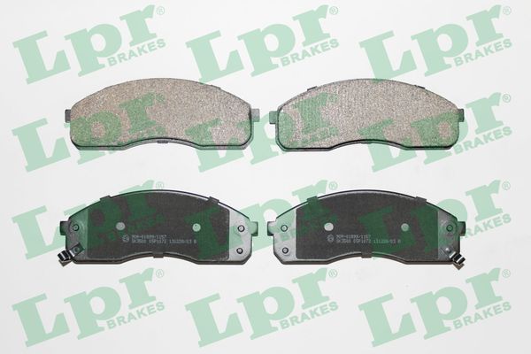 LPR 05P1072 Brake Pad Set, disc brake