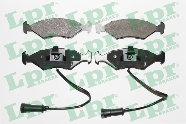 LPR 05P1087 Brake Pad Set, disc brake