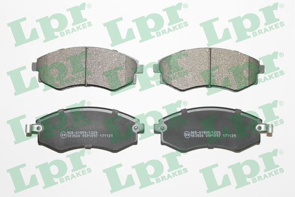 LPR 05P1097 Brake Pad Set, disc brake