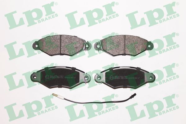 LPR 05P1106 Brake Pad Set, disc brake