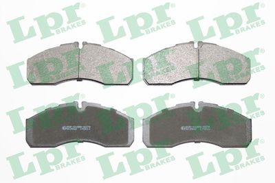 Brake Pad Set, disc brake LPR 05P1109