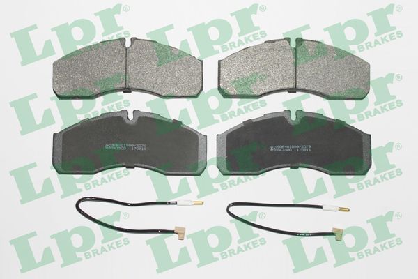 LPR 05P1109A Brake Pad Set, disc brake