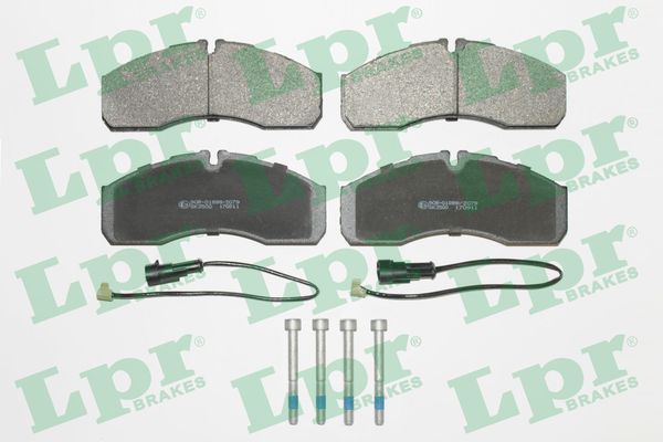 LPR 05P1109B Brake Pad Set, disc brake
