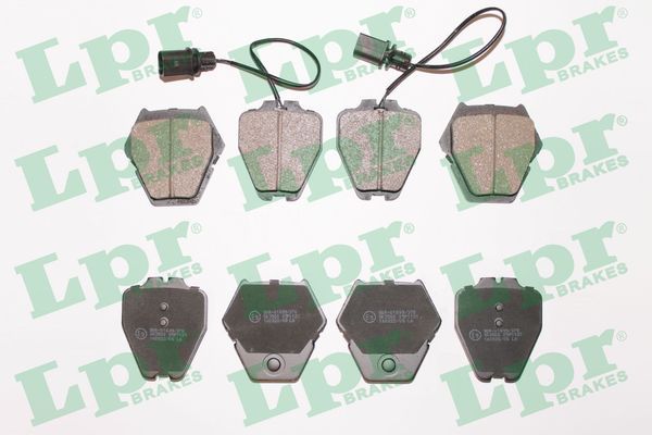 LPR 05P1121 Brake Pad Set, disc brake
