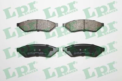 Brake Pad Set, disc brake LPR 05P1198