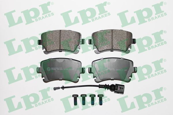 LPR 05P1206 Brake Pad Set, disc brake