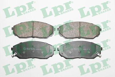 Brake Pad Set, disc brake LPR 05P1207