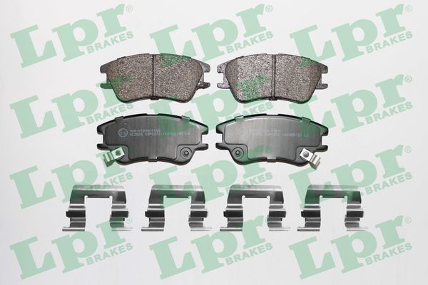 LPR 05P1212 Brake Pad Set, disc brake