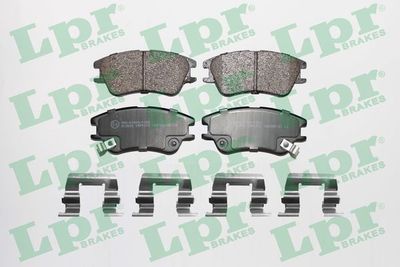 Brake Pad Set, disc brake LPR 05P1212
