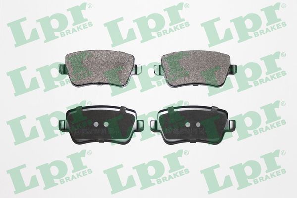 LPR 05P1218 Brake Pad Set, disc brake
