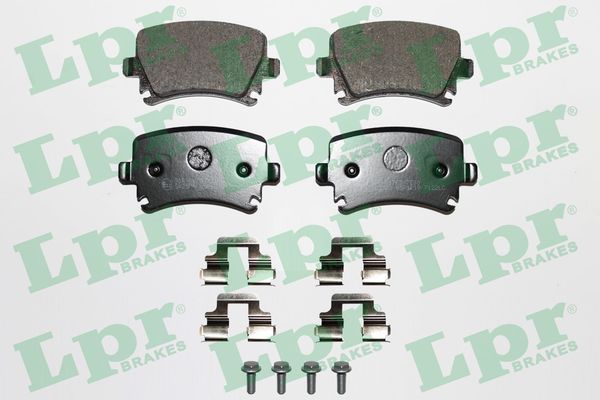 LPR 05P1219K Brake Pad Set, disc brake
