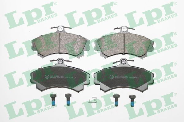 LPR 05P1221 Brake Pad Set, disc brake