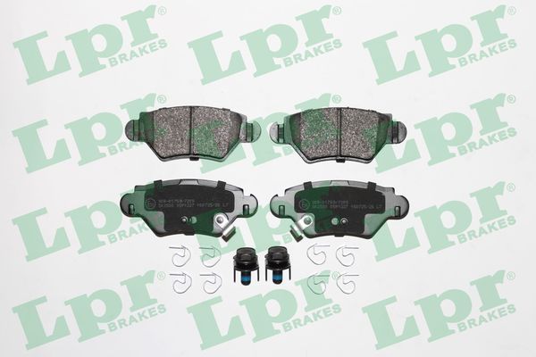 LPR 05P1227 Brake Pad Set, disc brake