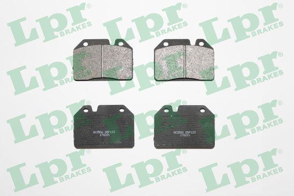 LPR 05P123 Brake Pad Set, disc brake