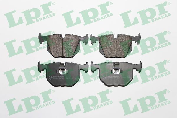 LPR 05P1231 Brake Pad Set, disc brake