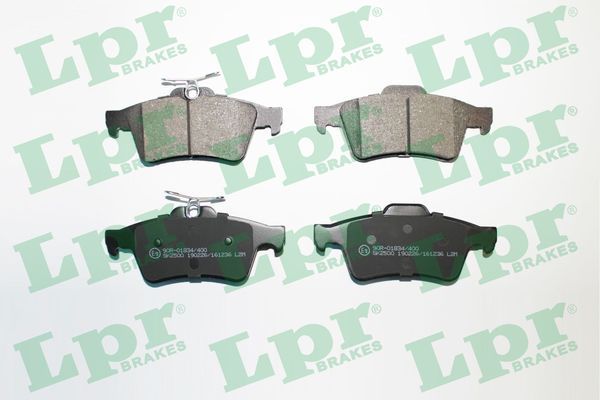 LPR 05P1236 Brake Pad Set, disc brake
