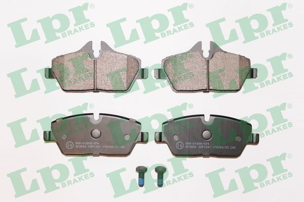 LPR 05P1241 Brake Pad Set, disc brake