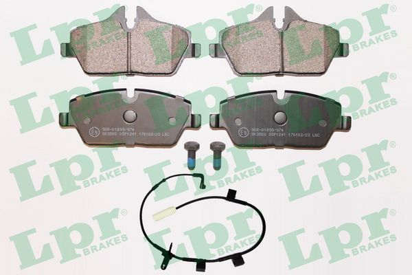 LPR 05P1241A Brake Pad Set, disc brake