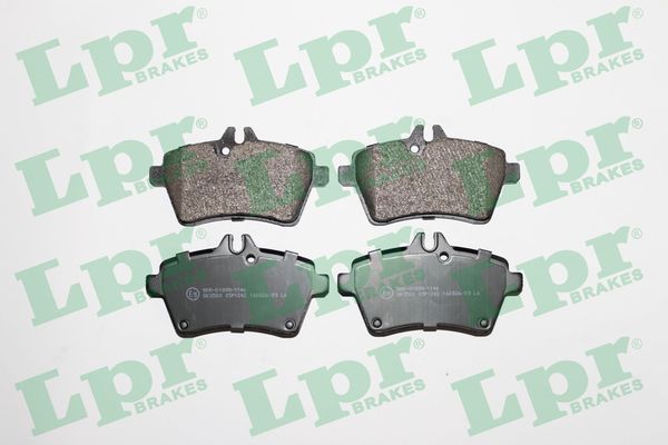 LPR 05P1242 Brake Pad Set, disc brake