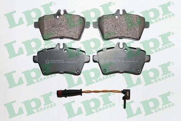 LPR 05P1242A Brake Pad Set, disc brake