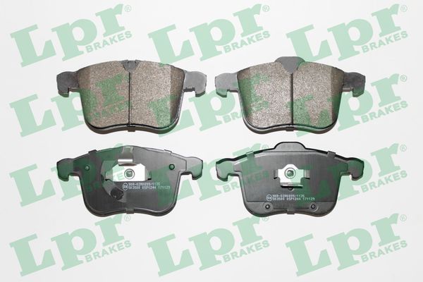 LPR 05P1244 Brake Pad Set, disc brake