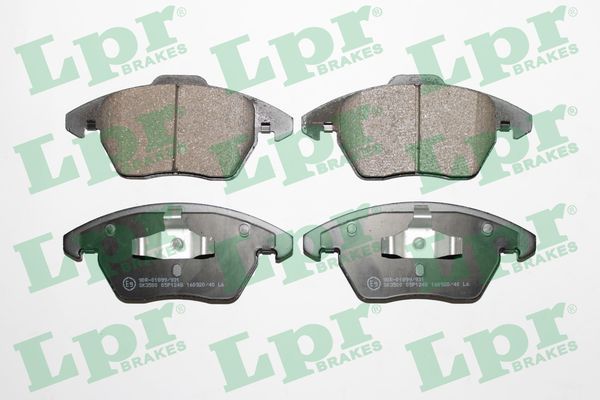 LPR 05P1248 Brake Pad Set, disc brake