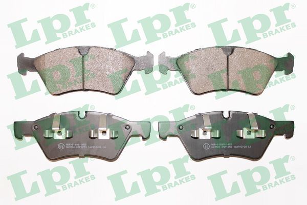 LPR 05P1253 Brake Pad Set, disc brake
