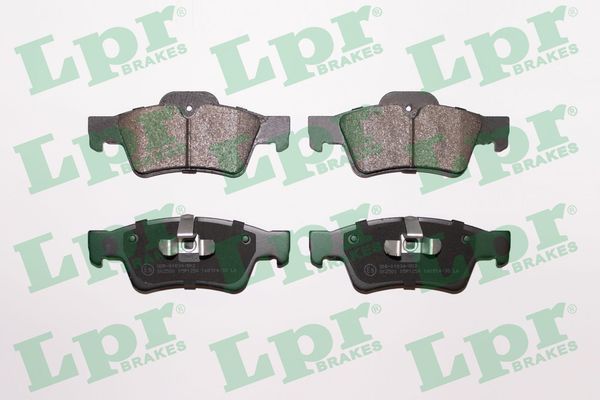 LPR 05P1254 Brake Pad Set, disc brake