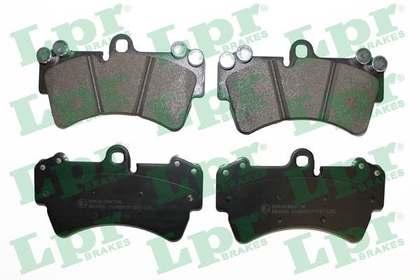 LPR 05P1257 Brake Pad Set, disc brake