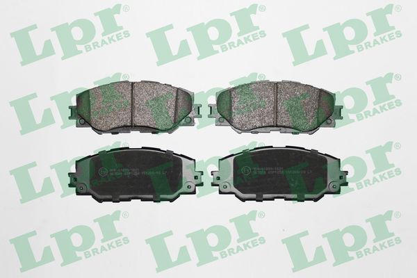 LPR 05P1258 Brake Pad Set, disc brake