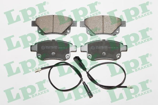 LPR 05P1261 Brake Pad Set, disc brake