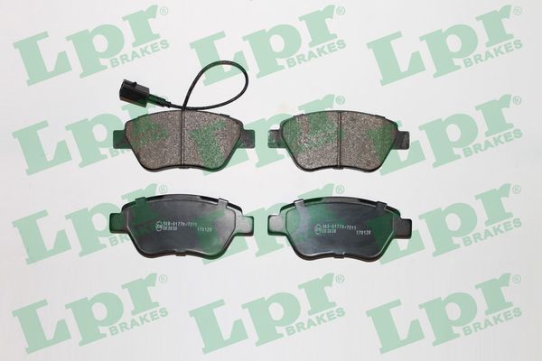 LPR 05P1264 Brake Pad Set, disc brake
