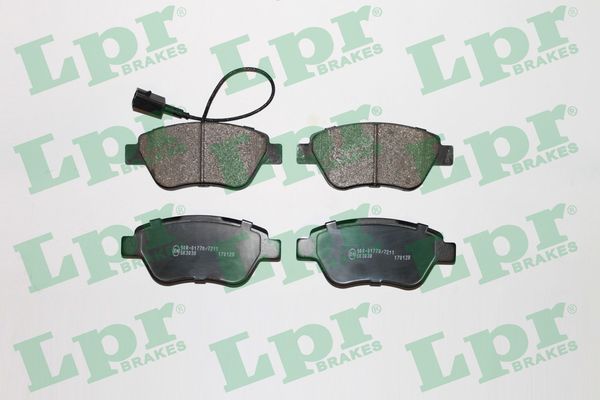 LPR 05P1266 Brake Pad Set, disc brake