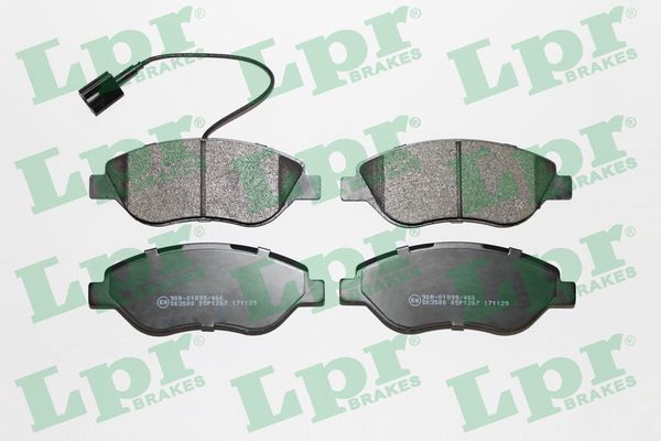 LPR 05P1267 Brake Pad Set, disc brake