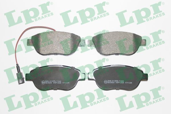 LPR 05P1268 Brake Pad Set, disc brake