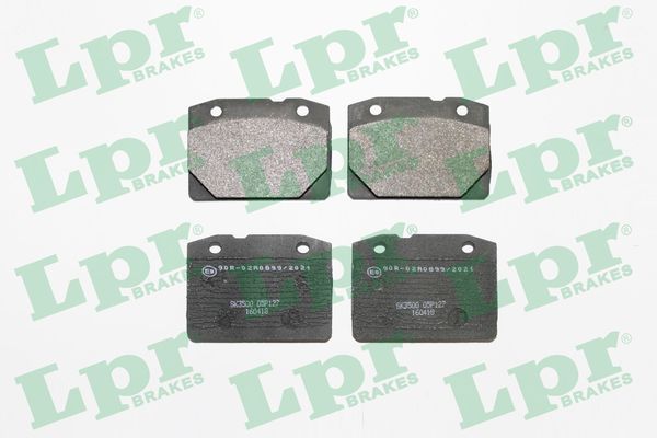 LPR 05P127 Brake Pad Set, disc brake