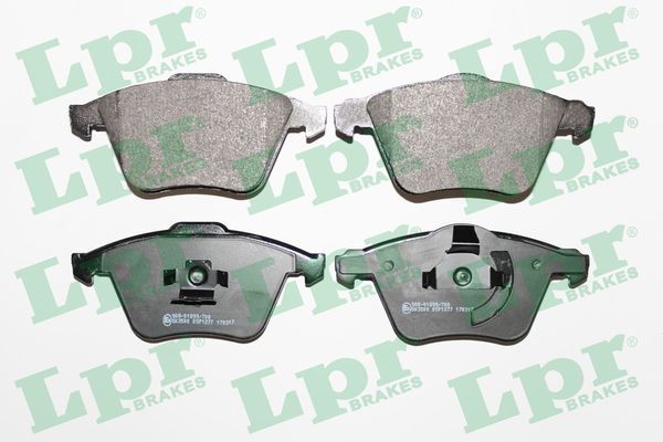 LPR 05P1277 Brake Pad Set, disc brake