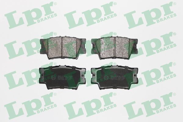 LPR 05P1281 Brake Pad Set, disc brake