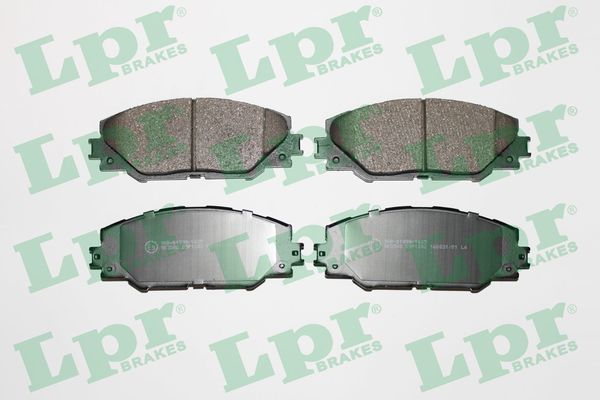 LPR 05P1282 Brake Pad Set, disc brake