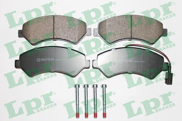 LPR 05P1288 Brake Pad Set, disc brake