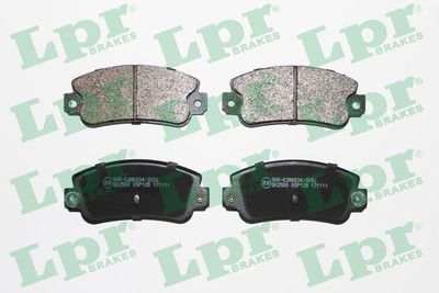 Brake Pad Set, disc brake LPR 05P128