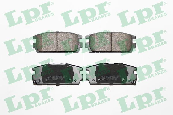 LPR 05P1290 Brake Pad Set, disc brake
