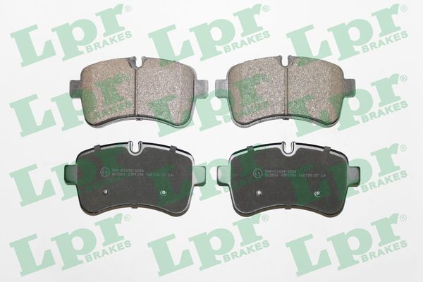 LPR 05P1296 Brake Pad Set, disc brake
