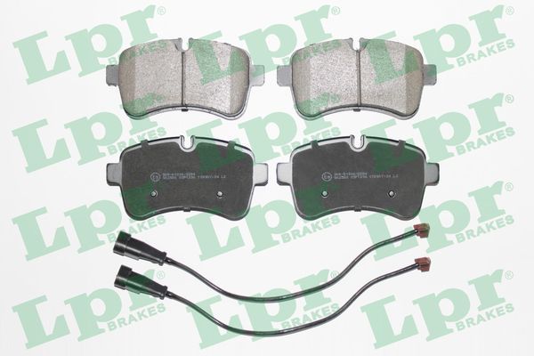 LPR 05P1296A Brake Pad Set, disc brake